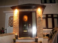 Full front redesign including porch built by Old Craft General Building, Dublin - for all your home building needs