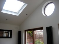 Interior of Kitchen Extension built by Old Craft General Building, Dublin, Ireland