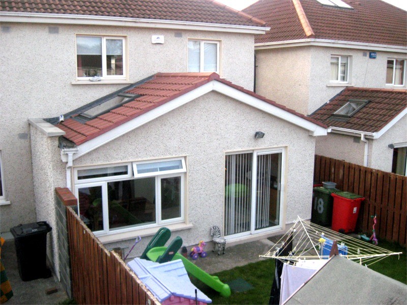 Kitchen dining extension built by Old Craft General Building, Dublin, Ireland